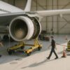 aircraft engine stand